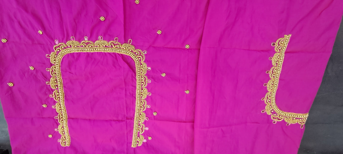 Saree blouse material