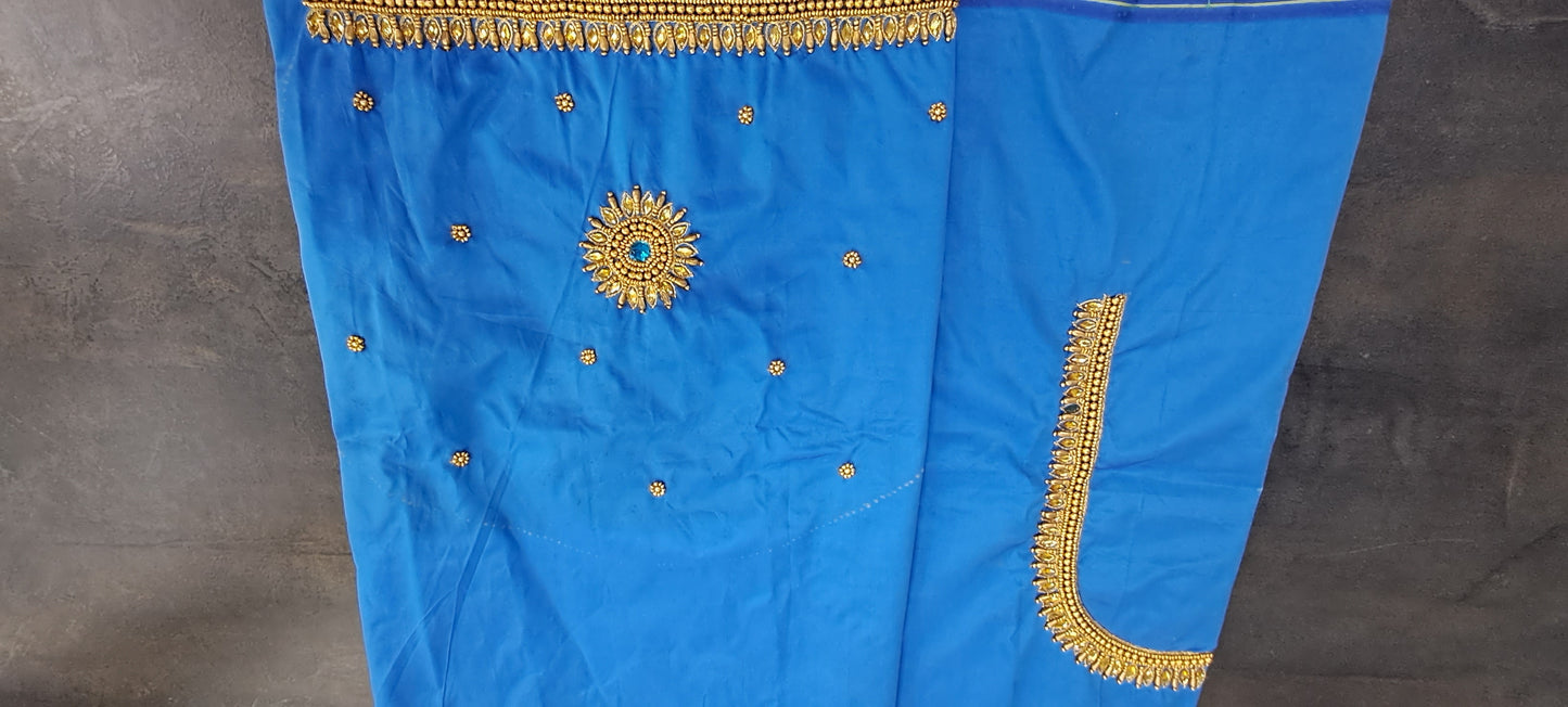 Blouse material for saree.