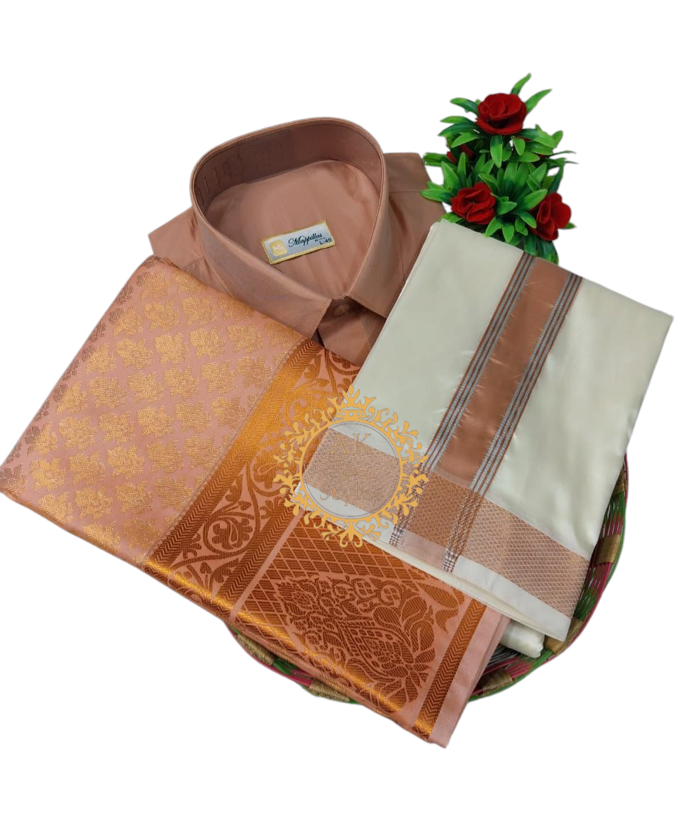 Saree & Dhoti Combo Set.