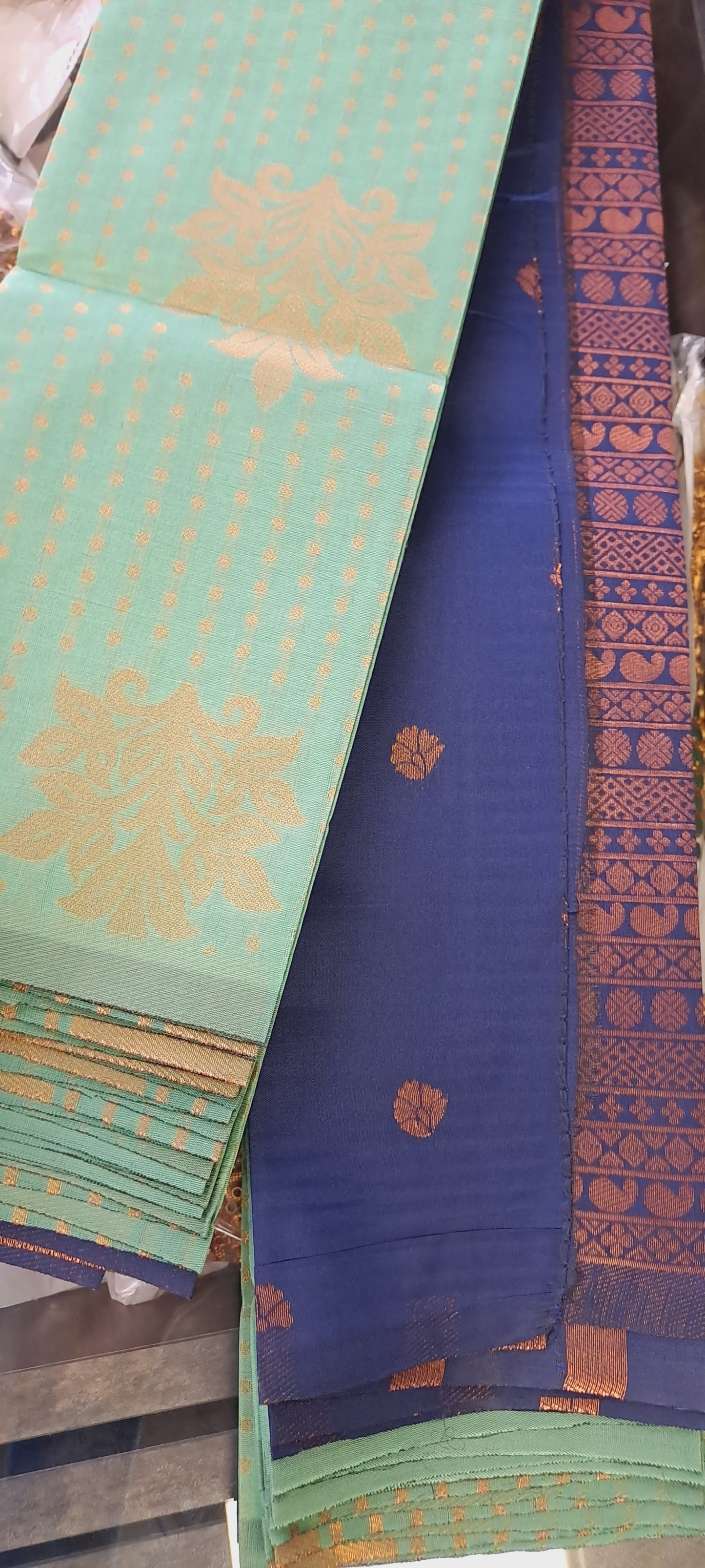 Cotton saree