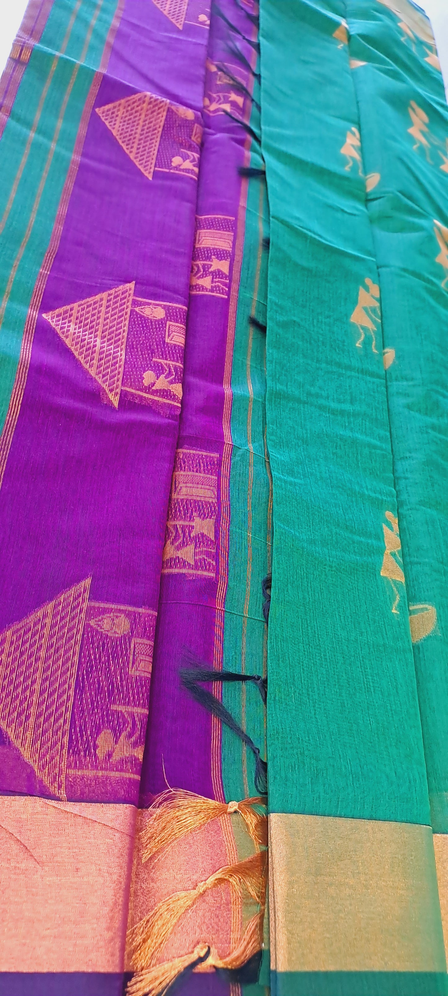 Cotton saree