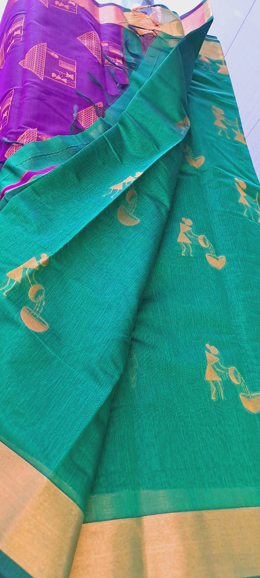 Cotton saree