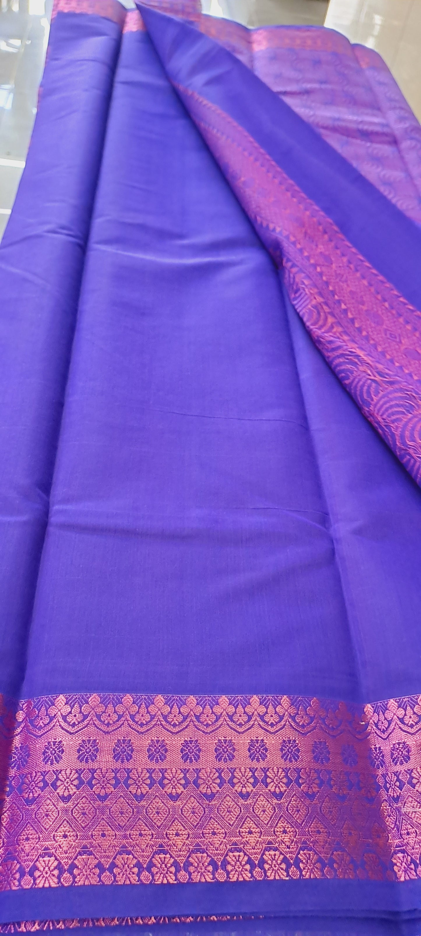 Cotton saree