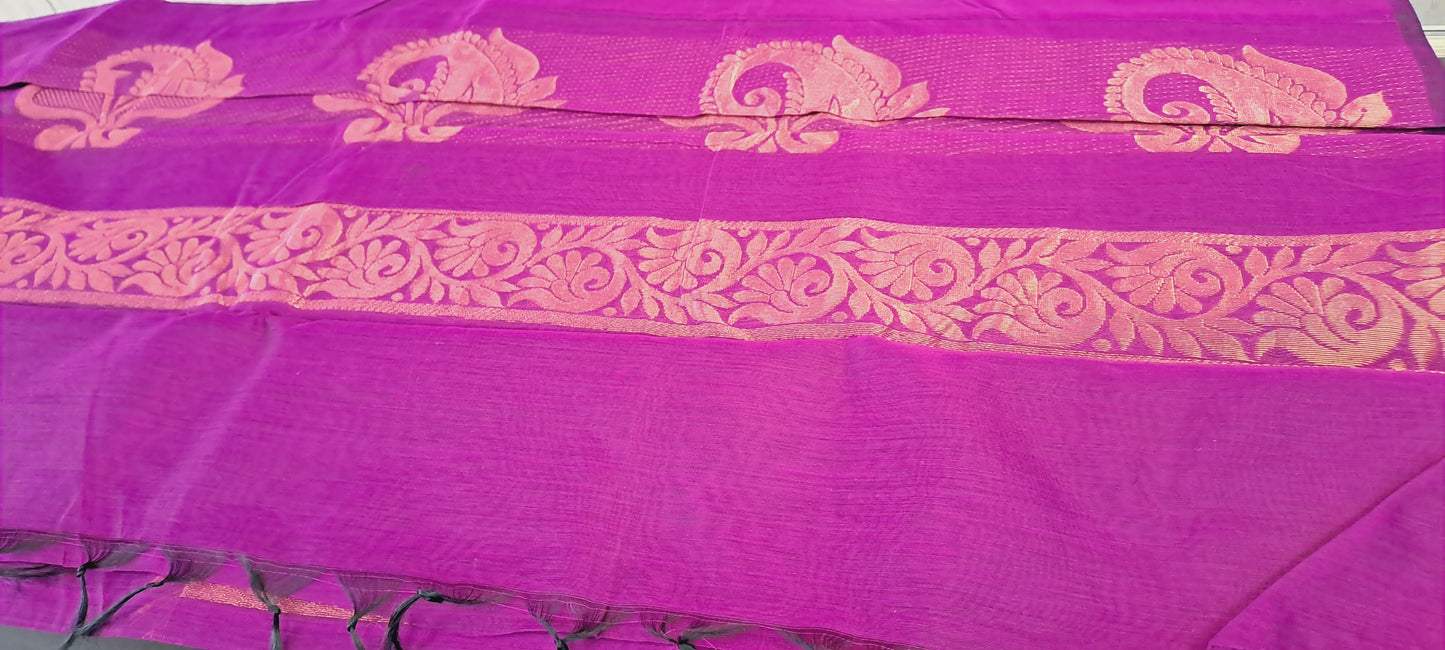 Cotton saree