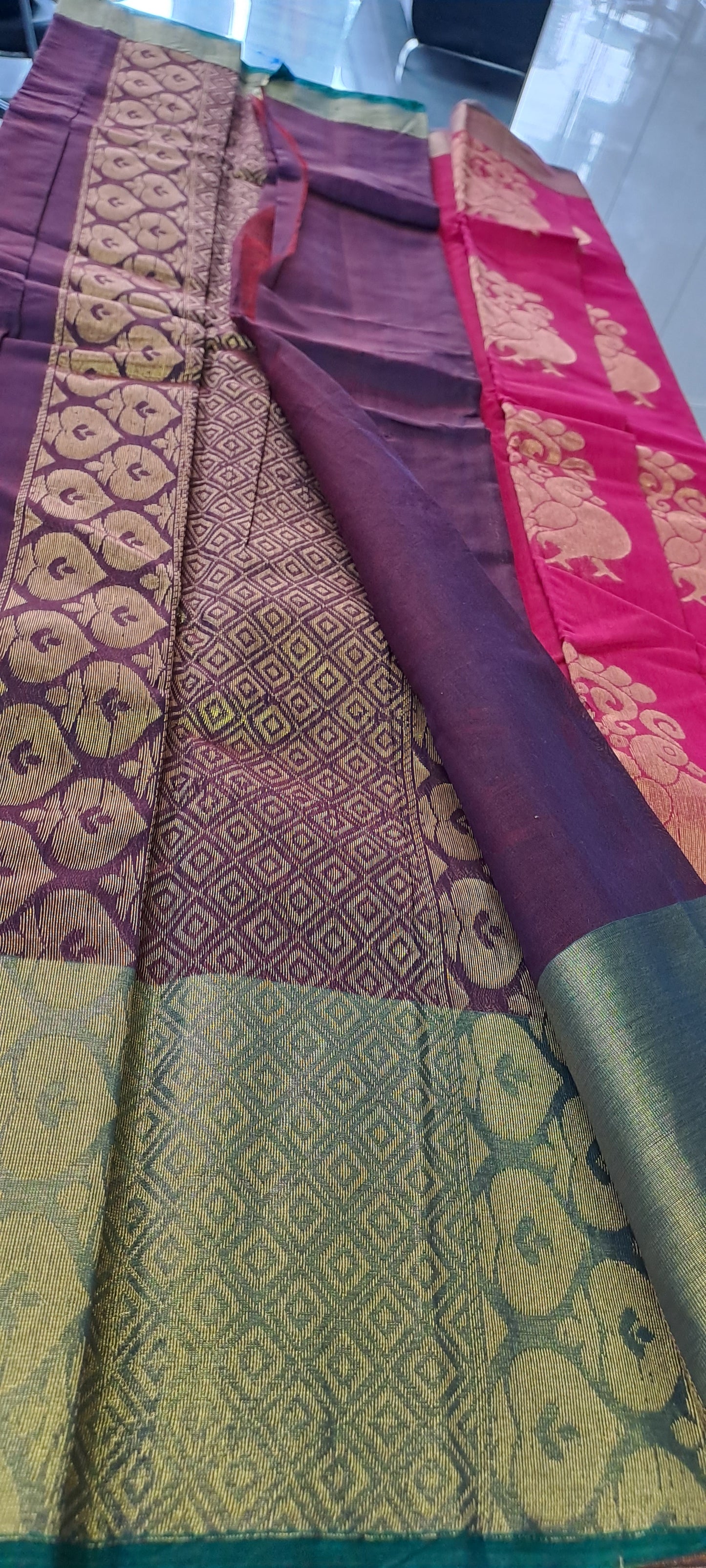 Cotton saree