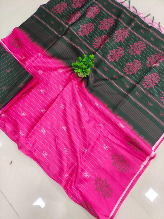 Cotton saree