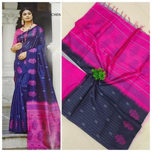 Cotton saree