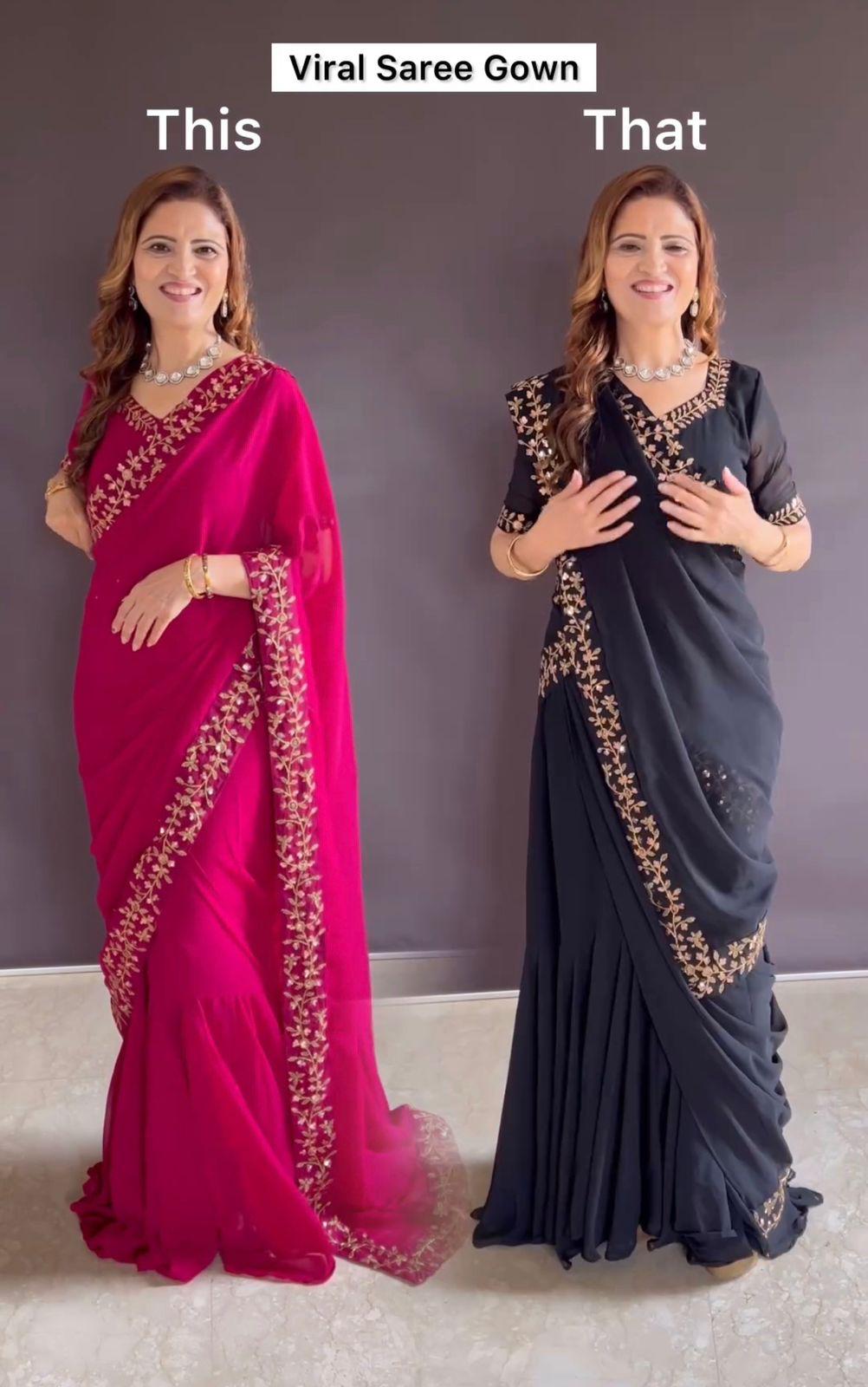 Gown Saree