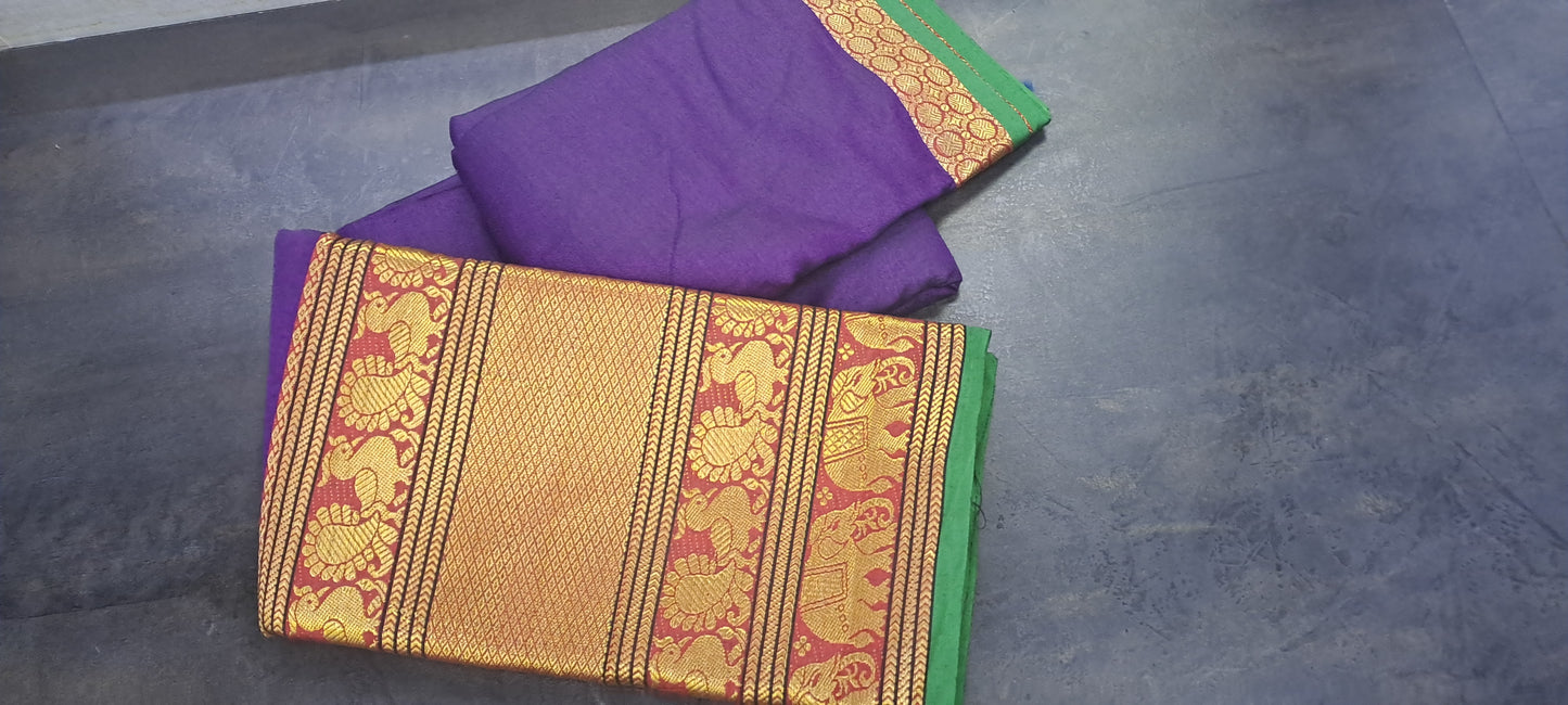 Cotton saree