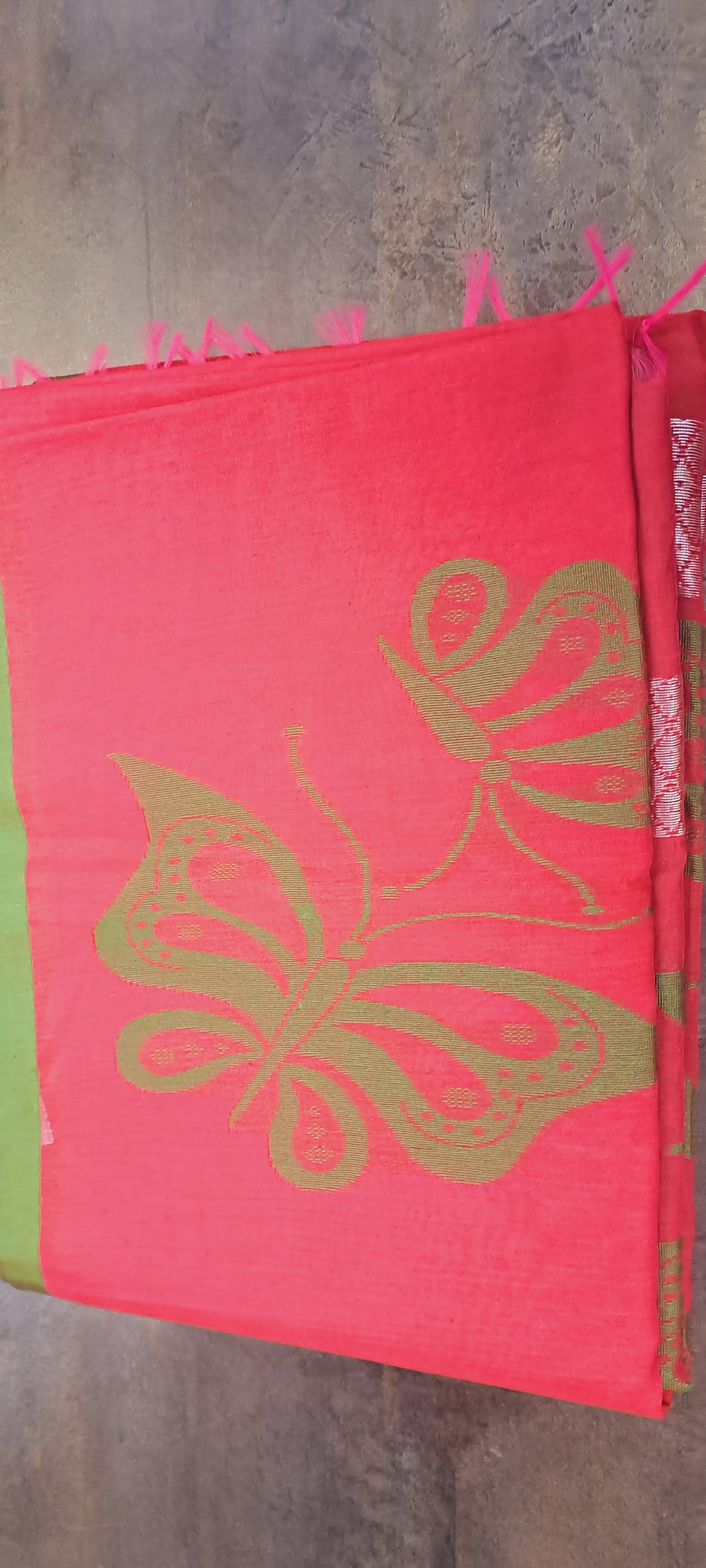 Cotton saree