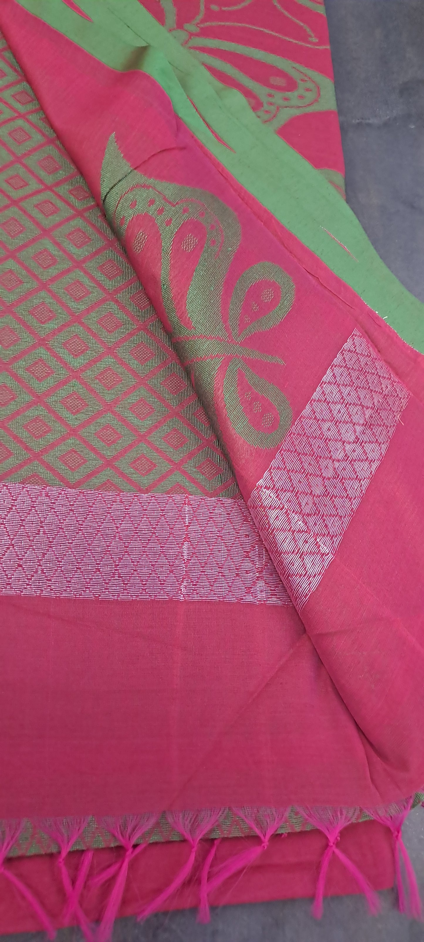 Cotton saree