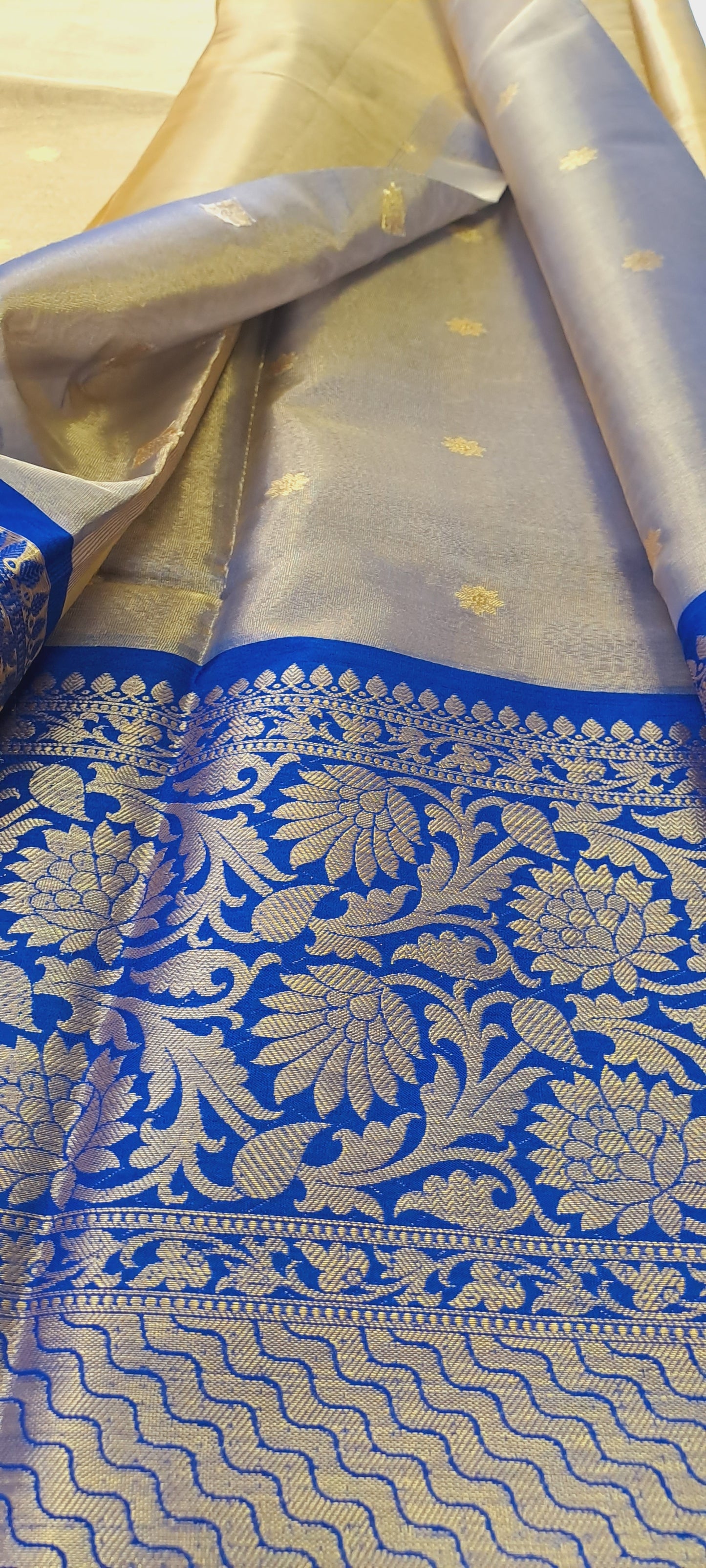 Cotton silk saree