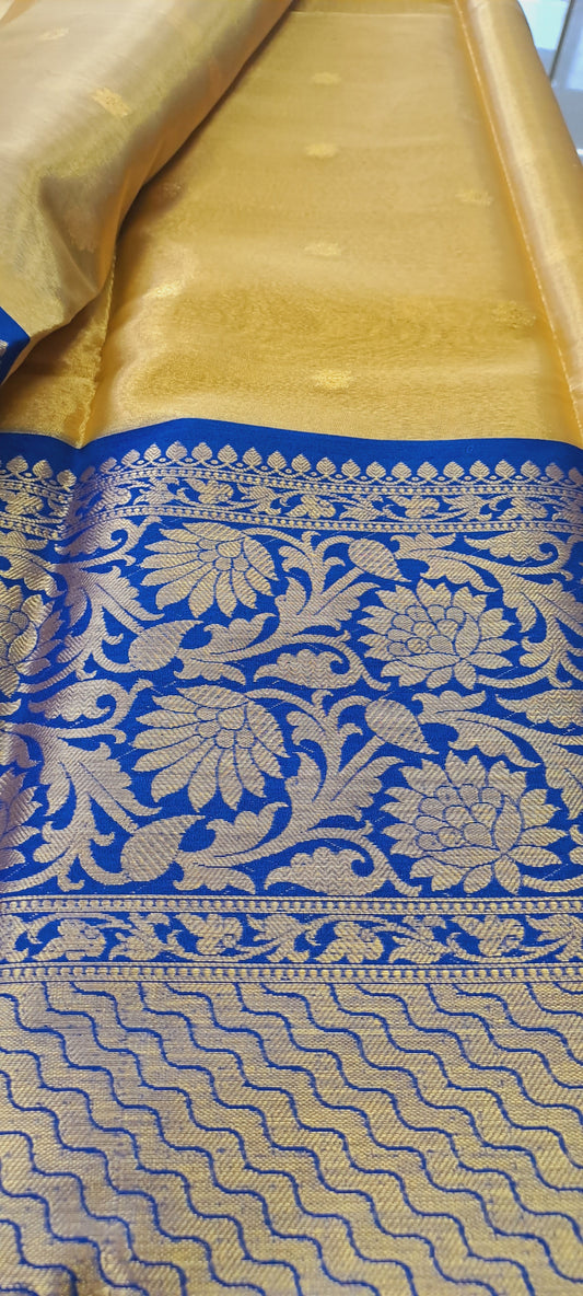 Cotton silk saree