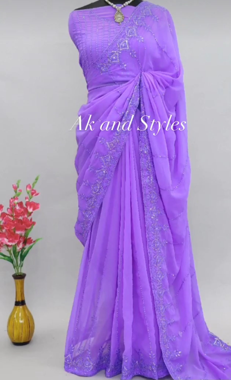 Party wear saree